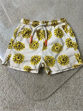 MON COEUR LION PRINT INFANT TODDLER SWIM TRUNKS SWIMWEAR 6-12 MOS